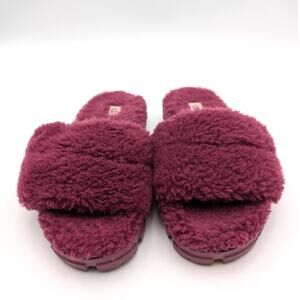 UGG Cozetta Curly Super Soft Slipper Slide Sandals Women's Purple Size US9 EU40